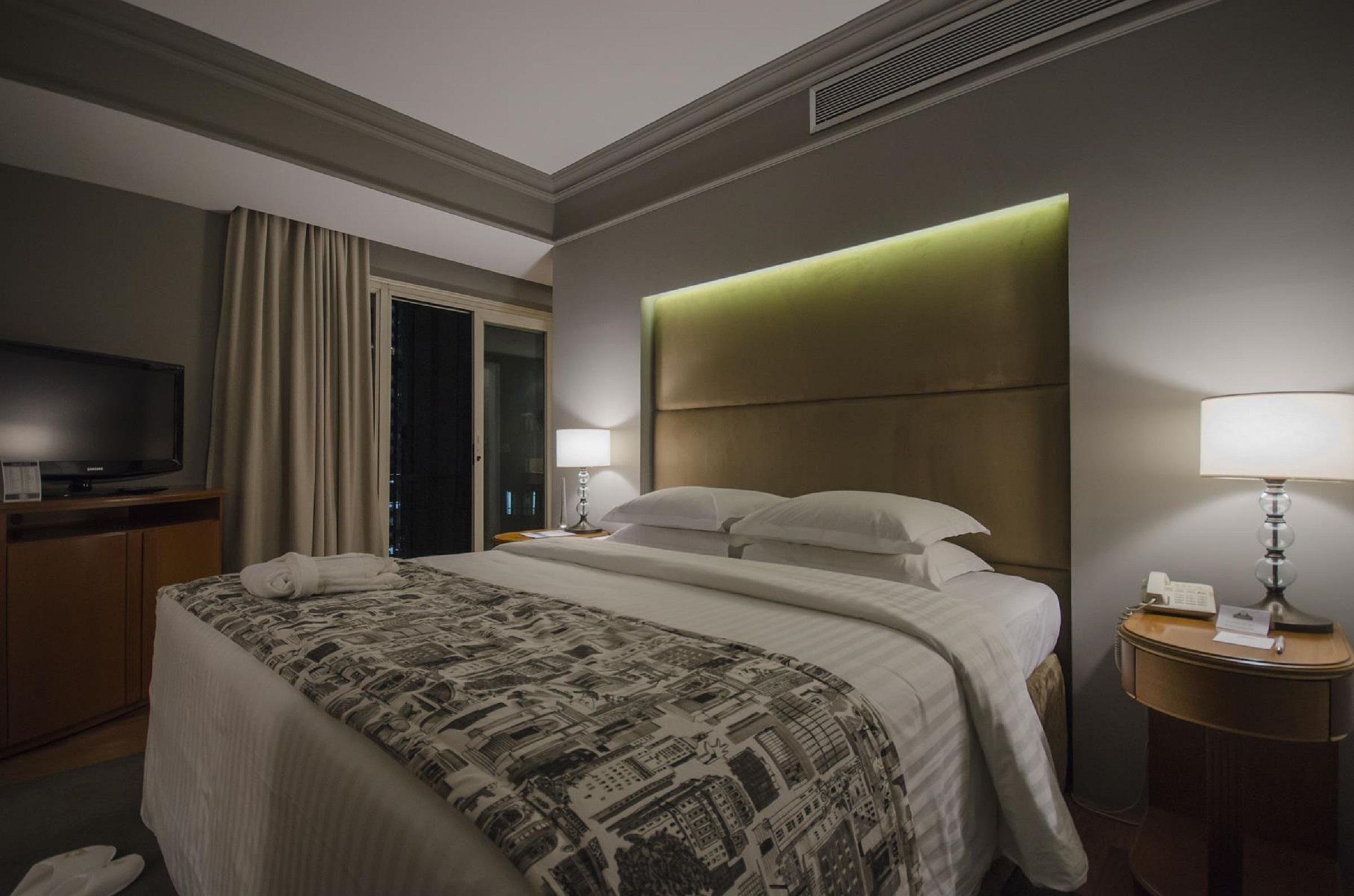 Gran Estanplaza Berrini Hotel Сао Паоло Екстериор снимка A bedroom at the hotel